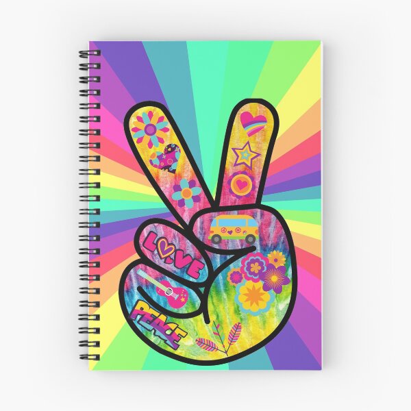 Item preview, Peace, Man - Hippy Love Vibe Psychadelic Background designed and sold by cheeseonbread.