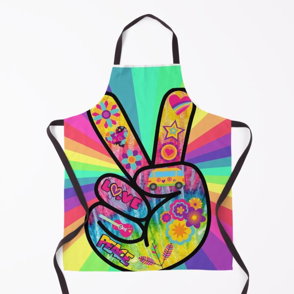 Item preview, Peace, Man - Hippy Love Vibe Psychadelic Background designed and sold by cheeseonbread.