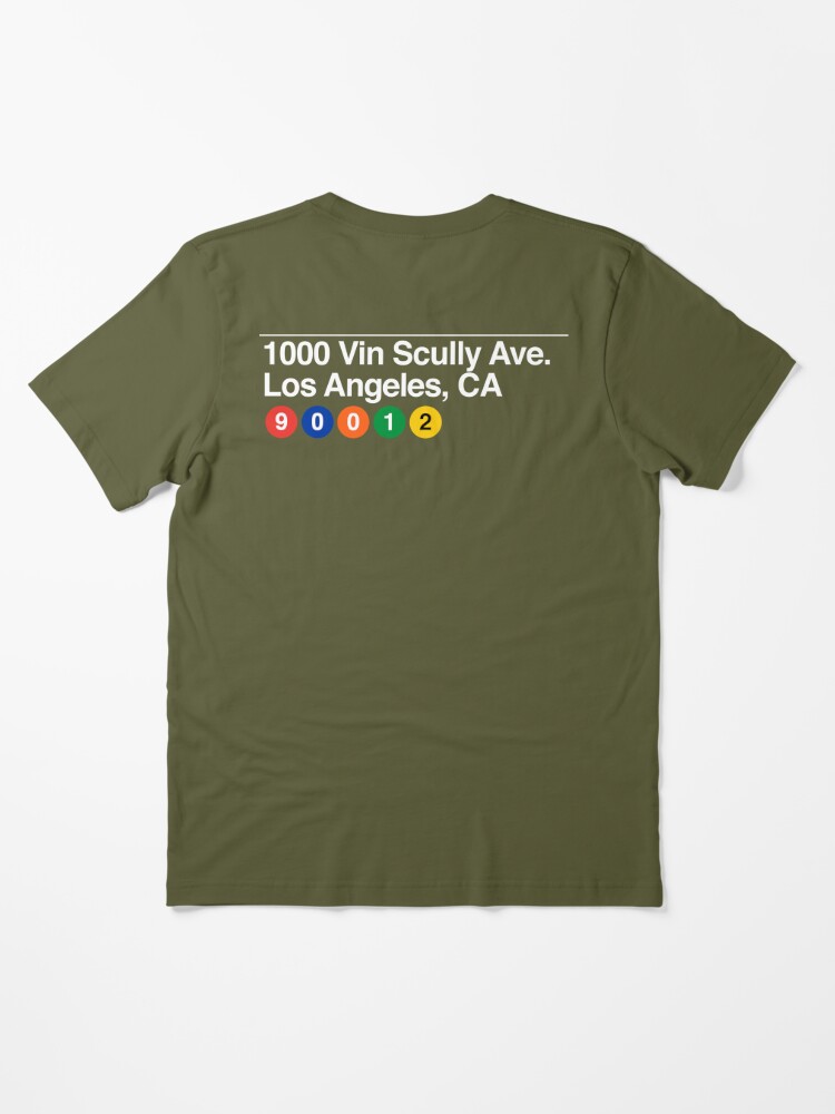 1000 Vin Scully Avenue Los Angeles CA 90012 T-shirt – Emilytees