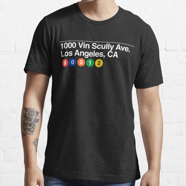 1000 Vin Scully Avenue Los Angeles CA 90012 Shirt Redbubble - Hnatee