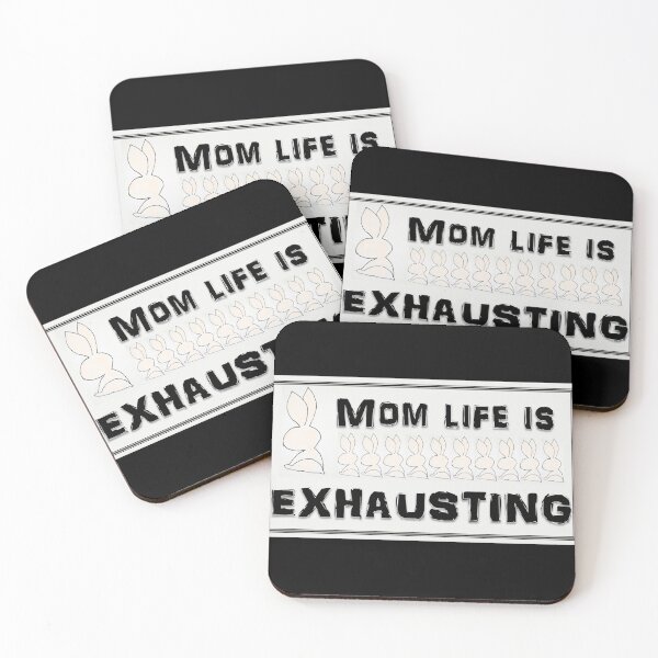 Item preview, Mom Life Is Exhausting designed and sold by Designs By YL.