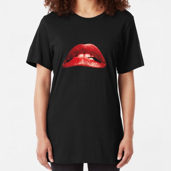 Rocky Horro Picture Show Lips Slim Fit T-Shirt