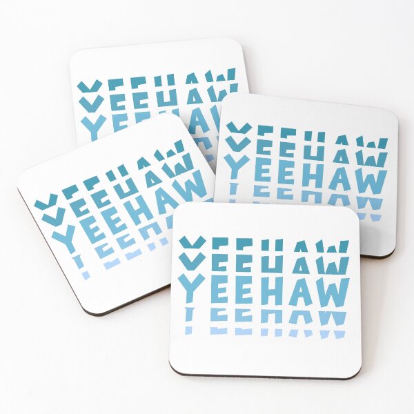 Item preview, YEEHAW - Stacked/Blue designed and sold by paytoncooley.