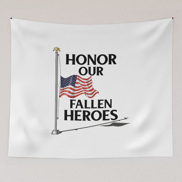 Item preview, Honor Fallen Heroes / Military Honor Memorial American Flag design designed and sold by CreatedByHeidi.