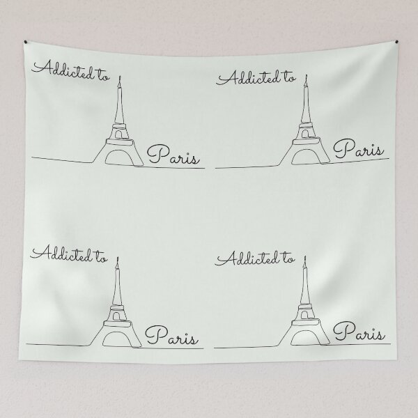 Item preview, Addicted to Paris designed and sold by DailyVibe.