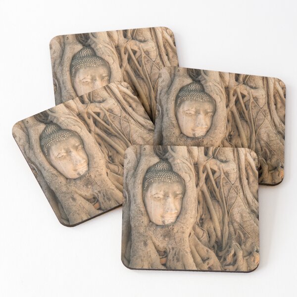 Item preview, Buddha head in the tree designed and sold by reisefoto.