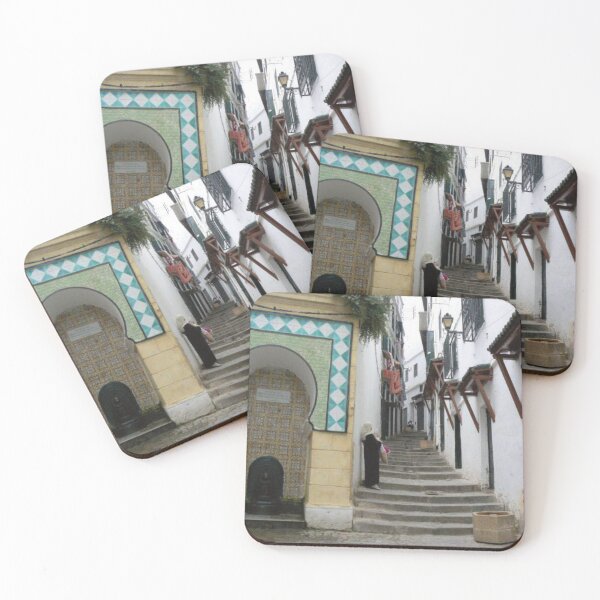 Item preview, casbah street algiers painting designed and sold by kikinafashion.