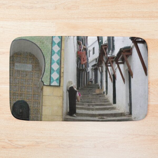 Item preview, casbah street algiers painting designed and sold by kikinafashion.