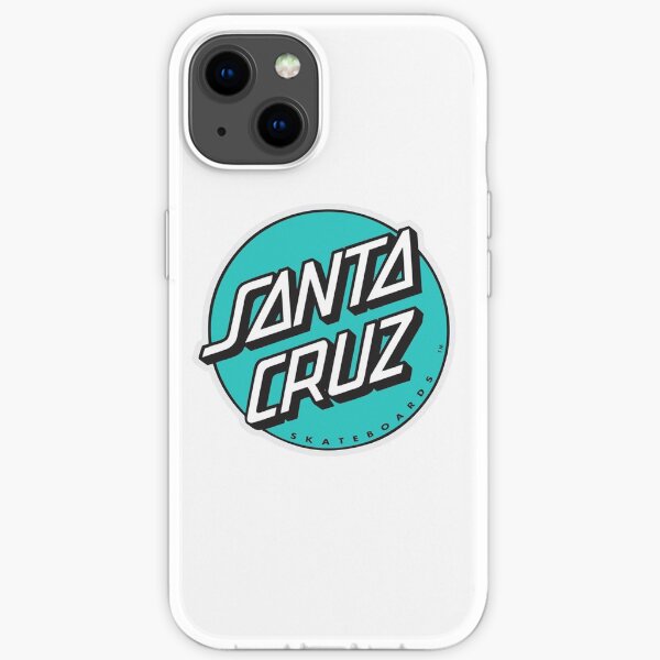 Santa Cruz bleu clair Coque souple iPhone