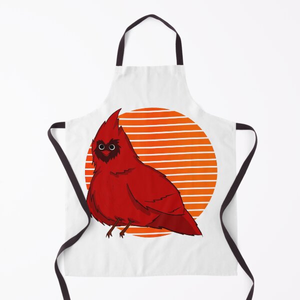 Item preview, Red Cardinal Bird Vintage Sunset designed and sold by curledup-cat.