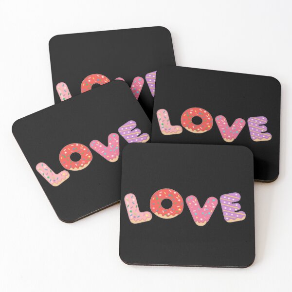 Item preview, LOVE is Donuts designed and sold by BEyourself be.