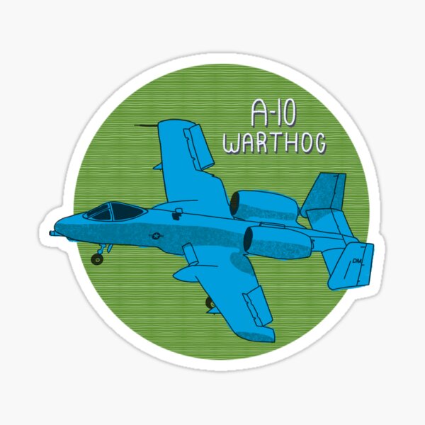 A-10 Warthog Sticker