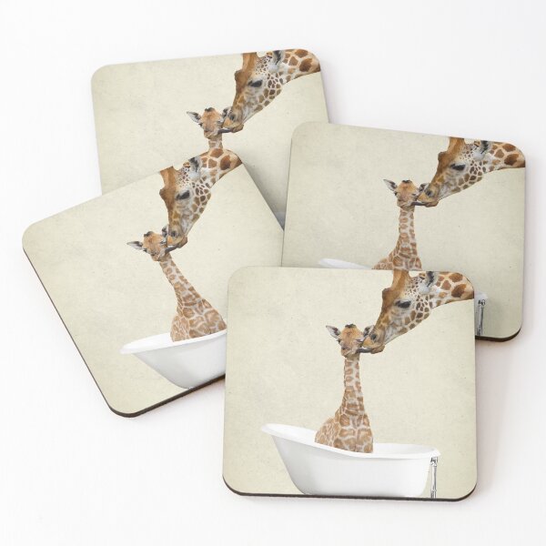 Item preview, Baby Giraffe on Bath Tub  designed and sold by RockyTopDesigns.