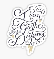 Go The Distance Sticker