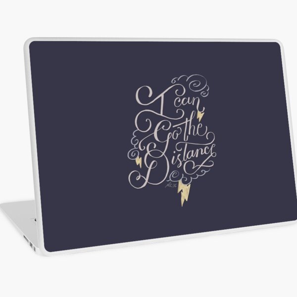 Go The Distance Laptop Skin