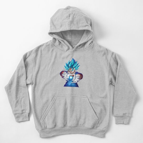 Vegito ( super saiyan blue )  Kids Pullover Hoodie