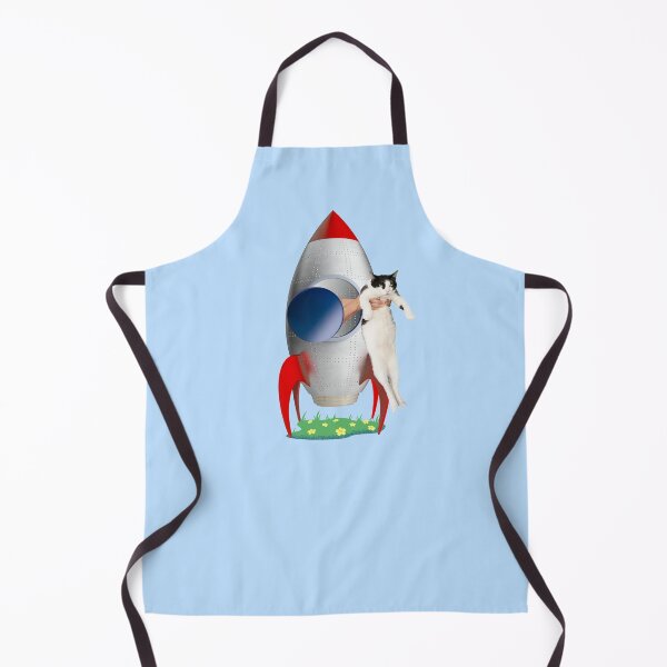 Item preview, Cats Not Allowed In Rocket (Tuxedo Kitty) designed and sold by leBoosh-Designs.