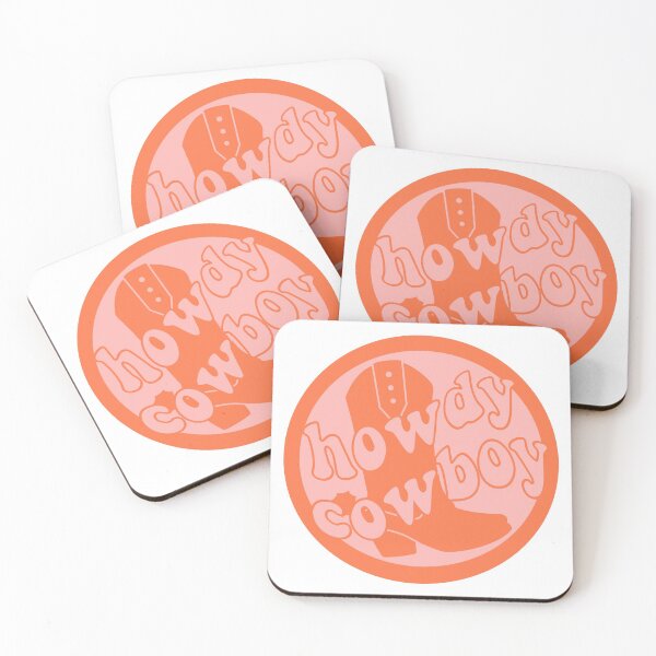 Item preview, Howdy Cowboy - Pink Circle designed and sold by paytoncooley.