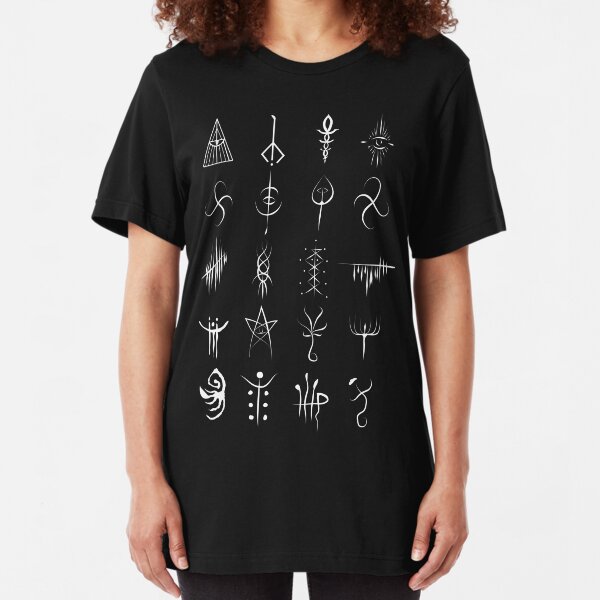 Bloodborne caryll runes Camiseta ajustada