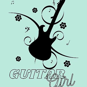 Artwork thumbnail, Guitar Girl (1) by Dream Big! by E. H.
