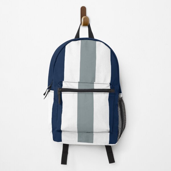 Item preview, Retro American Football Stripes Dallas Navy, White, Silver designed and sold by Sporting Colour.