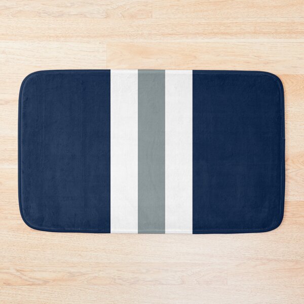 Item preview, Retro American Football Stripes Dallas Navy, White, Silver designed and sold by Sporting Colour.
