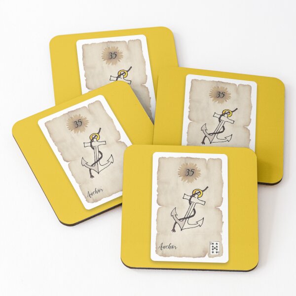 Item preview, Lenormand Anchor Card - Hand Drawn designed and sold by TheMaverickSage.
