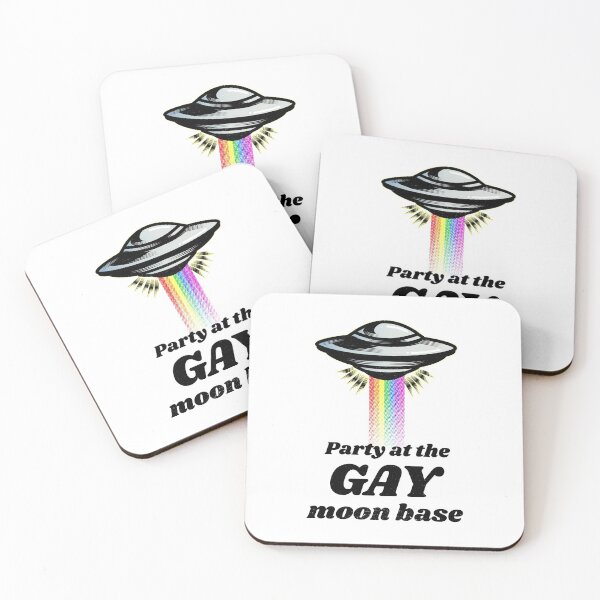 Item preview, Party at the Gay Moon Base designed and sold by InfiniteParker.