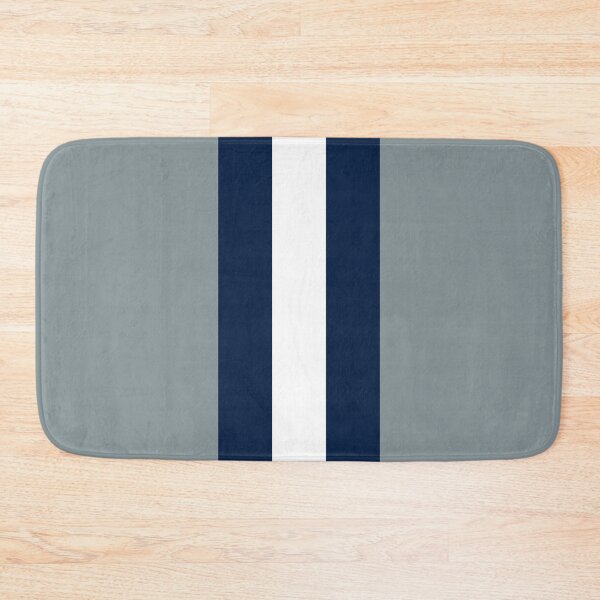 Item preview, Retro American Football Stripes Dallas Silver, Navy, White designed and sold by Sporting Colour.