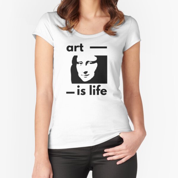 Item preview, Art is life - Mona Lisa designed and sold by Elpodcom.