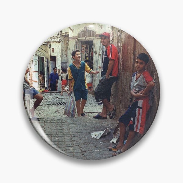 Artikelvorschau, Kasbah-Straße-Algier-Gemälde entworfen und verkauft von kikinafashion.