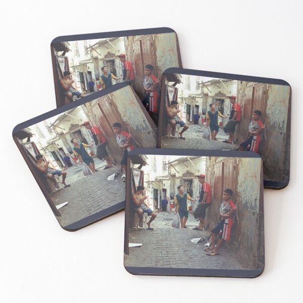 Item preview, casbah street algiers painting designed and sold by kikinafashion.