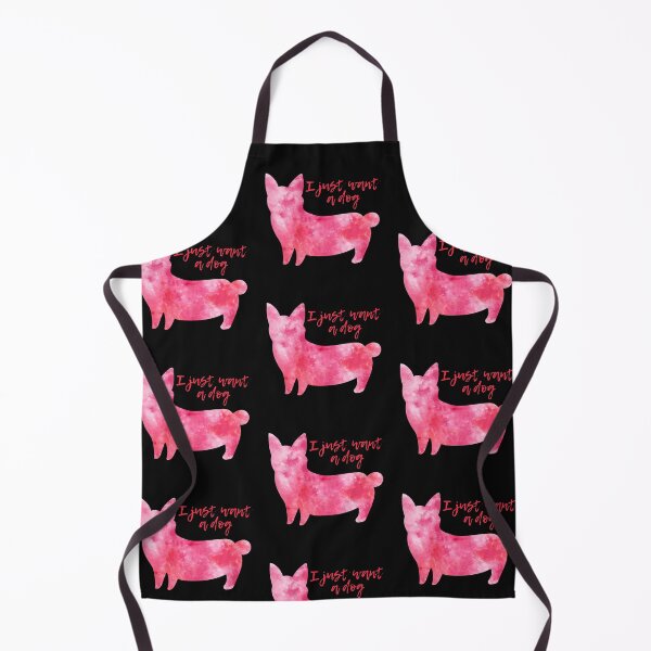 Item preview, Dont Buy Adopt I love dogs Watercolor blue watercolour dog pink designed and sold by WatercolorFun.