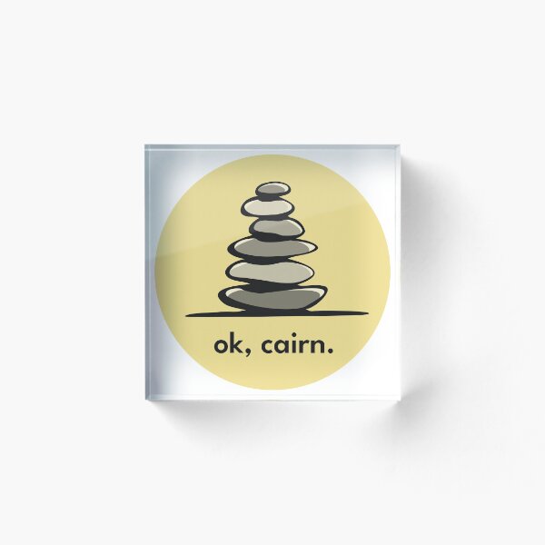 Artikelvorschau, ok, cairn. entworfen und verkauft von PaperbackDesign.
