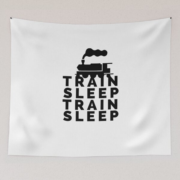 Item preview, Train driving drives test license train sleep repeat  designed and sold by Tropical Blood.