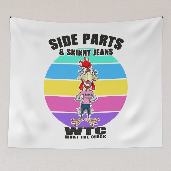 Item preview, Side Parts And Skinny Jeans Funny Millennials And Gen Z designed and sold by Status71.