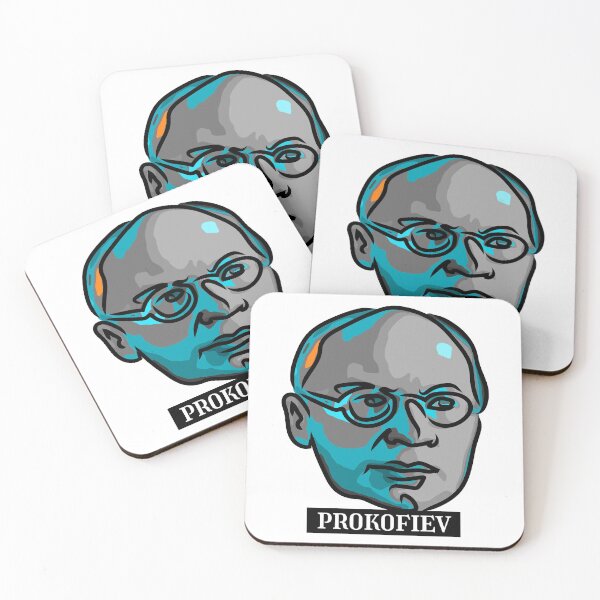 Item preview, Portrait of the composer Prokofiev designed and sold by Xdelacra.