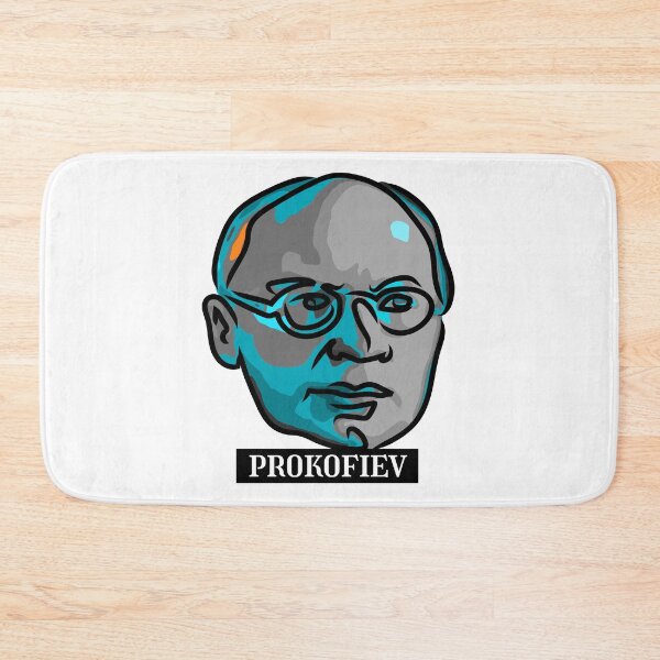 Item preview, Portrait of the composer Prokofiev designed and sold by Xdelacra.