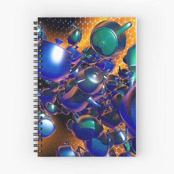 Item preview, Teapot Chaos Fractal Abstract designed and sold by BoundedChaos.