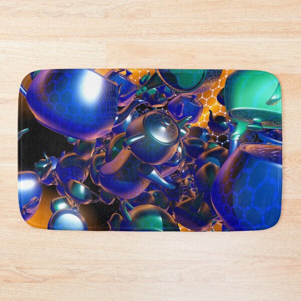 Item preview, Teapot Chaos Fractal Abstract designed and sold by BoundedChaos.