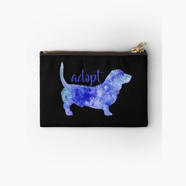 Item preview, Dont Buy Adopt Good Dog I love dogs Watercolor blue watercolour dog blue designed and sold by WatercolorFun.