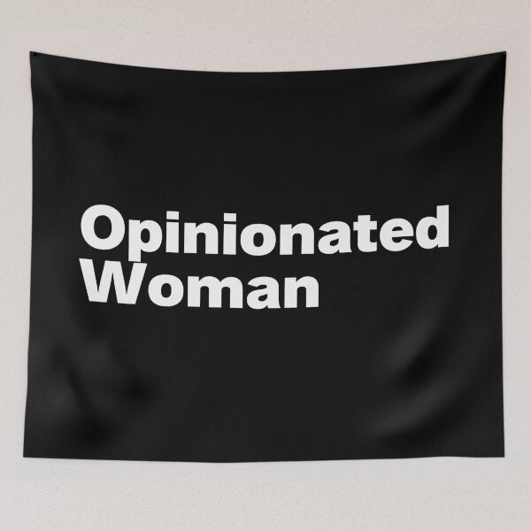 Item preview, Opinionated Woman designed and sold by StrongFeminst.
