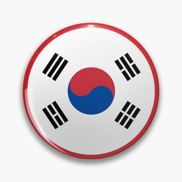 Item preview, South Korea Flag Gifts, Masks, Stickers & Products designed and sold by mpodger.