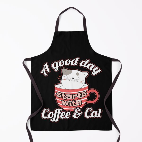 Item preview, Cat and Coffee Kitty Mom Cat Lady designed and sold by Hananiah Merch.