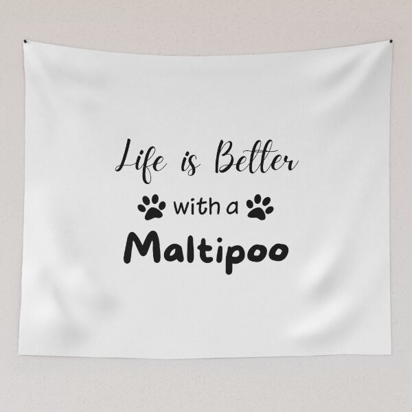 Item preview, Life is Better With a Maltipoo designed and sold by Akihiko Daisuka.