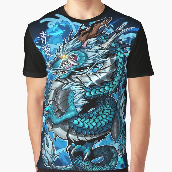 Seiryu Dragon Graphic T-Shirt