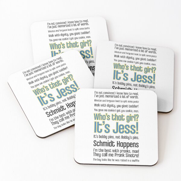 Item preview, New Girl Quotes designed and sold by ambohn.