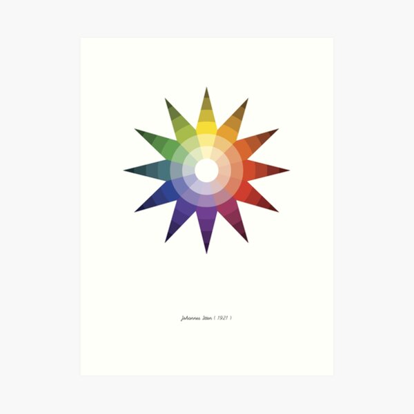 Color Star Art Print