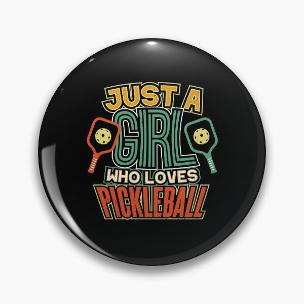 Item preview, Just a Girl who loves Pickleball designed and sold by Hananiah Merch.