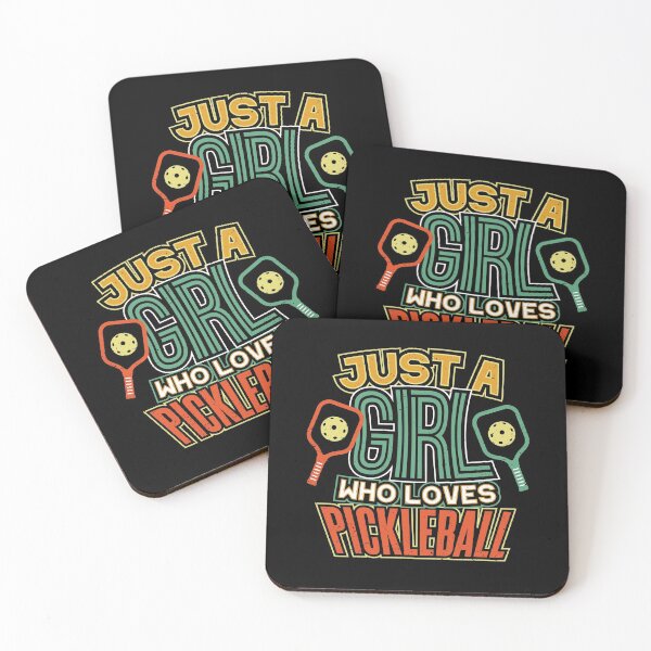 Item preview, Just a Girl who loves Pickleball designed and sold by Hananiah Merch.